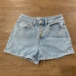 Pacsun Jean denim Mom Shorts Size 24 spring summer